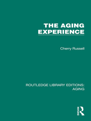 cover image of The Aging Experience